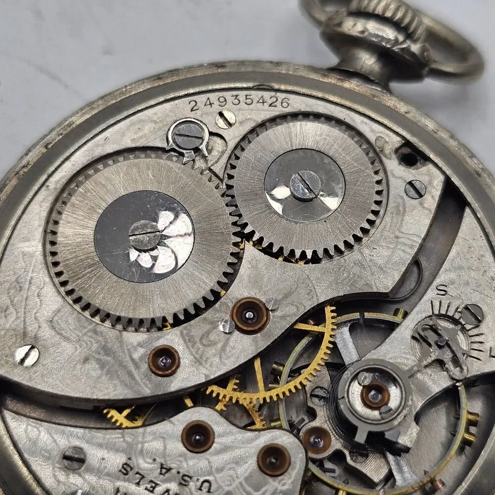 Vintage Waltham 17 Jewel 14kt Gold Filled Pocket Watch